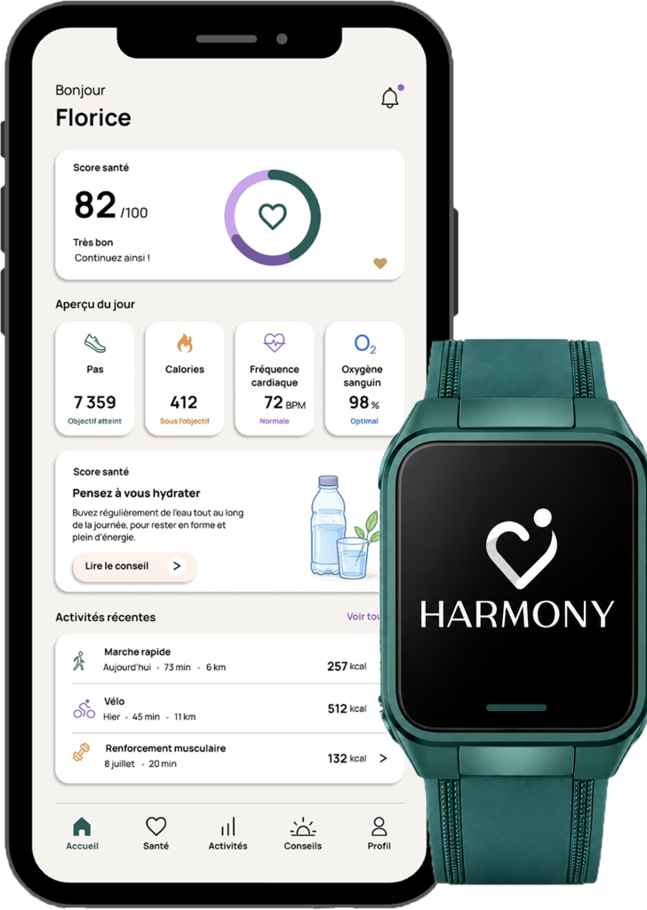 Application + bracelet Harmony Serenity