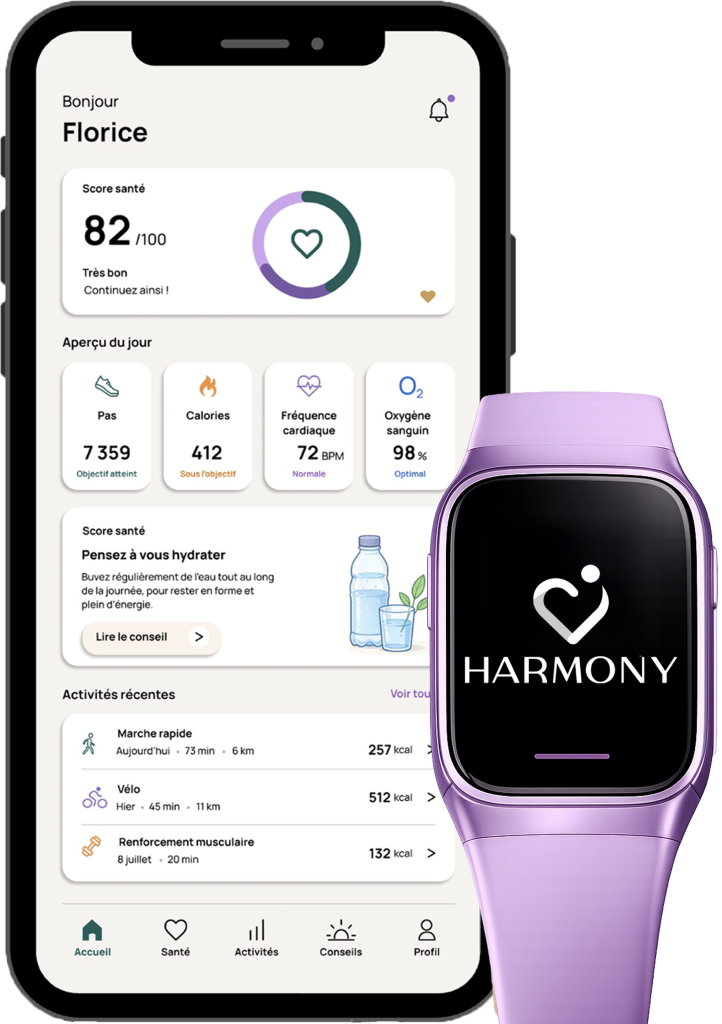 Application + bracelet Harmony Vitality
